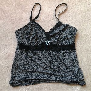 Large lingerie top